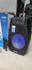 Ailipu PA System 15-Inch Rechargeable Speaker - 4
