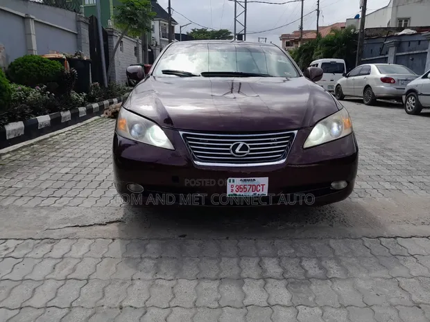 Lexus ES 350 2007 Maroon - 1