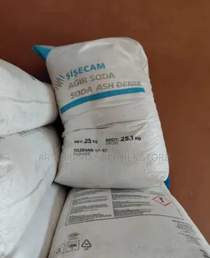 25kg Bag of Şişecam Soda Ash Dense