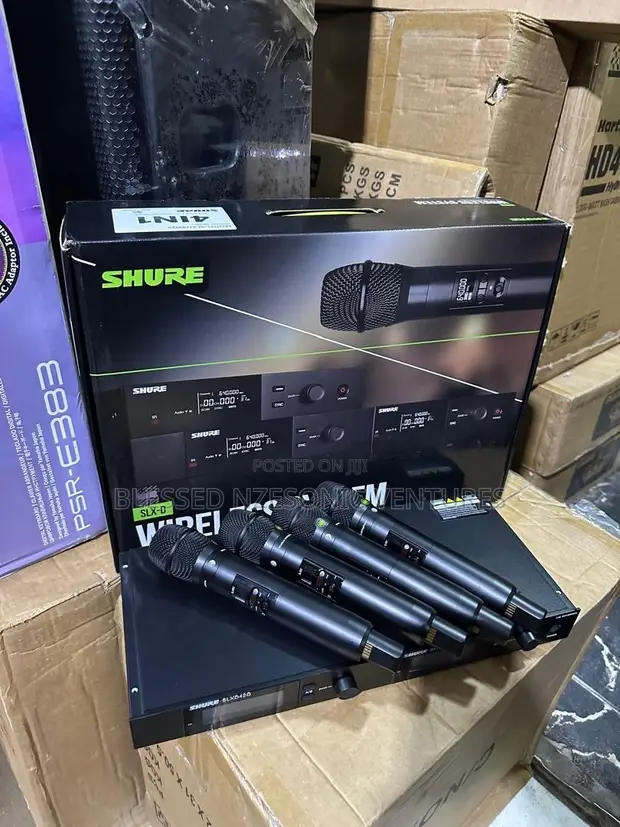 Shure SLX-D 4-in-1 Wireless Microphone System - 1