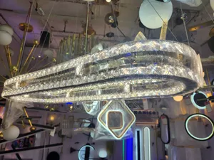 Luxury Crystal LED Dining Chandelier