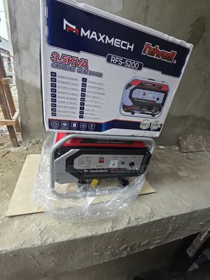 Maxmech 3.5kva Jan generator (100% Copper Coil)