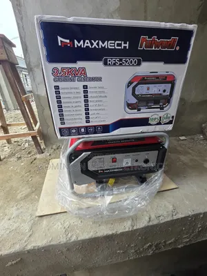 Maxmech 3.5kva Jan generator na fetur - 100% Copper Coil