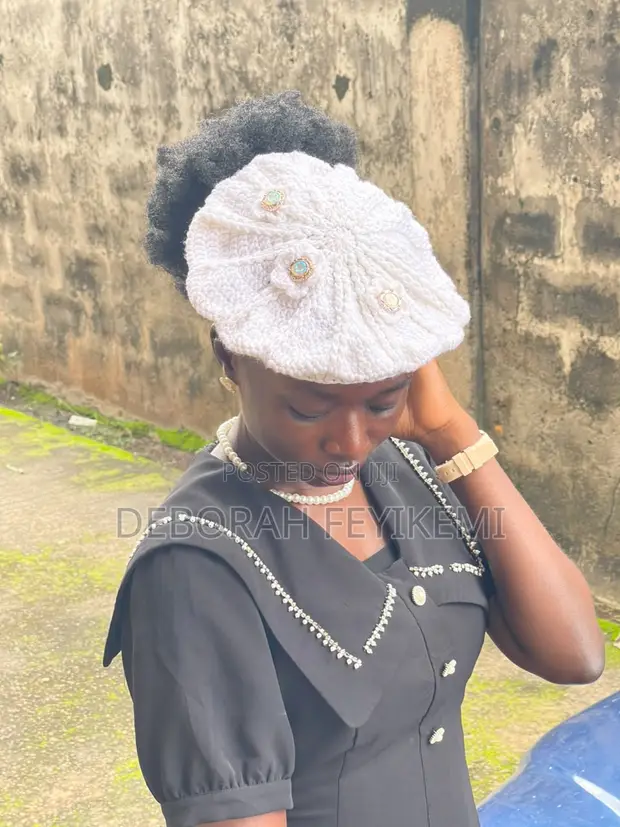Crochet Beret - Women's, Handmade - 1