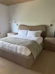 6x6 Modern Upholstered Bedframe - 1
