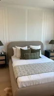6x6 Modern Upholstered Bedframe - 2