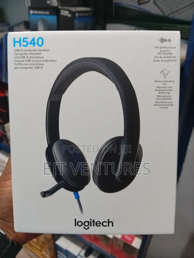 Logitech H540 USB Headset - 1