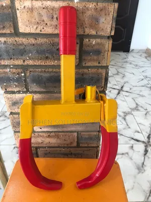 Heavy-Duty Anti-Theft Tire Clamp