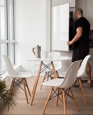 4-Seater Round Dining Set - Brand New