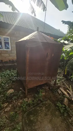 Used Fish Ponds (2) and Fish Smoking Chamber