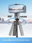 F01 AI 360° Face Tracking Wireless Selfie Stick Tripod - 2