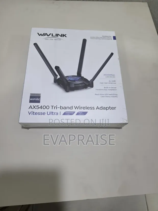WavLink AX5400 Wi-Fi 6E USB/PCIe Adapter - 1