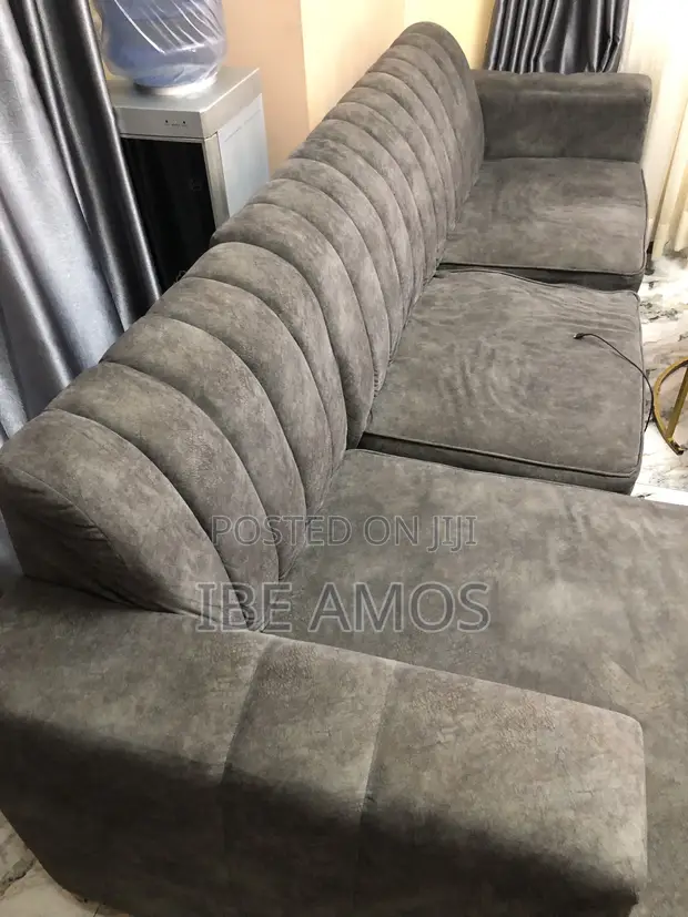 L-Shaped Chair with Centre Table - Home Interiors - 1