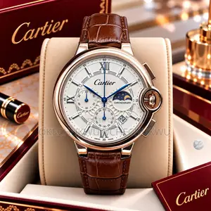 Unisex Cartier Chronograph Quartz Watch