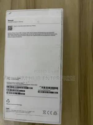 Apple iPhone 16 128GB White (Amfani da aka yi a UK)