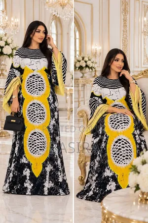 Ready to Wear Bubu Gown with Veil