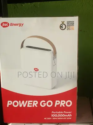 Itel Power Tank 100,000mAh Wurin Ajiye Wuta Mai Ɗauka