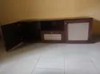 Wooden TV Console with Cane - 1.5m Brown - 4