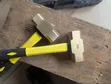 2kg Brass Non-Spark Hammer - 2