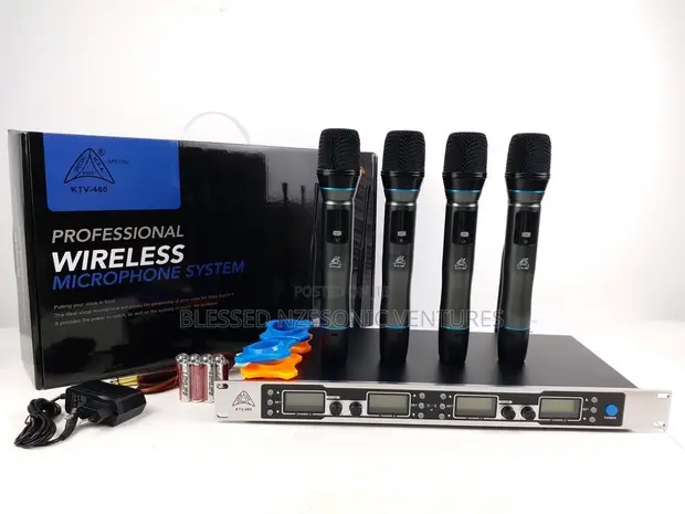 KTV-460 Special USA Wireless Microphone System - 1
