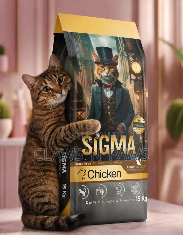 Sigma Cat Food - Chicken Granules - 1