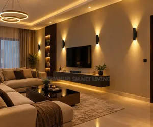 Black 6W Up & Down Waterproof Outdoor Wall Lamp (IP65)