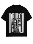 UNBOTHERED Original Brand T-Shirt na Kayan Juyawa - 1
