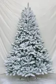 Itacen Kirsimeti na Snow - Duk Girman Akwai - 1