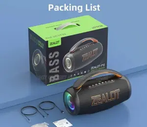 Zealot P12 60W Portable RGB Bluetooth Speaker