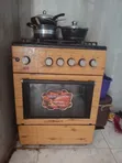 Maxi 3-Burner Gas Cooker with Hot Plate - 2