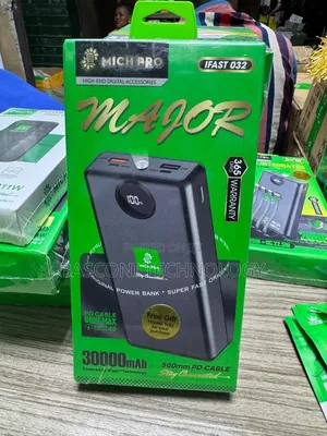Mayor Powerbank 30000mAh with 60W PD Quick Charge