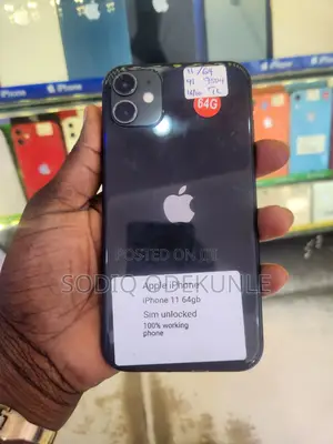 Apple iPhone 11 64GB Baki (Amfani da aka yi a UK)
