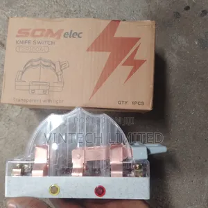 100A Transparent Changeover Switch with Indicator