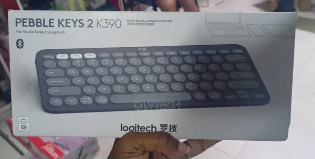 Logitech Pebble Keys 2 K390 Wireless Keyboard - Brand New - 1