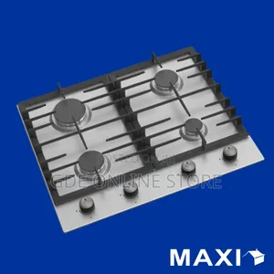 Maxi 4-Burner Gas Cooker (BE001) Stainless Steel