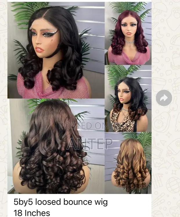 Gashin Mutum (Wigs da Extensions) - 1