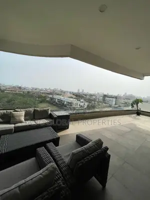Gidan Kwalba Mai Dakuna 2 Tare da Gym & Balconies a Ikoyi