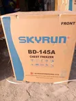 Skyrun Deep Freezer BD145A - Silver, Brand New - 2