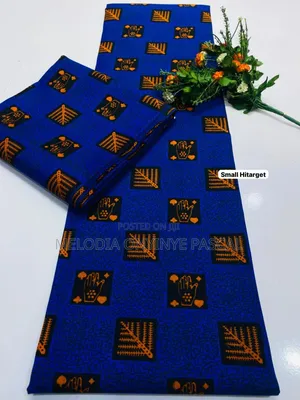 Original Hitarget Ankara Fabric - 6 Yards