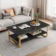 Nordic Center Table - Marble Design - 1