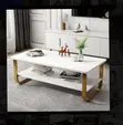 Nordic Center Table - Marble Design - 2