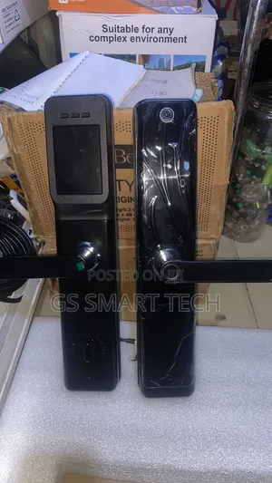 Biometric Smart Door Lock with Handle & Tuya App