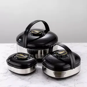 3-Piece Stainless Steel Insulated Lunch Box Set