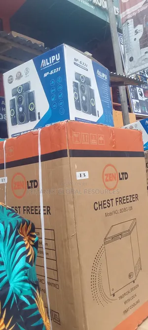 Zen Gaz Chest Freezer 110L - Brand New