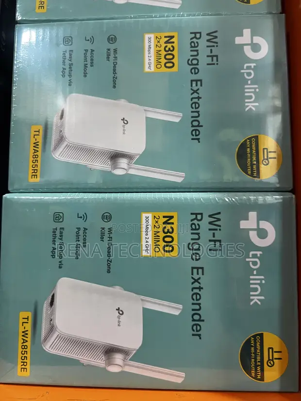 TP-Link 300Mbps Wi-Fi Range Extender - 1