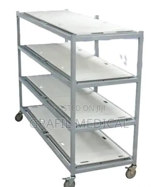 Brand New 4-Body Mortuary Rack - 1