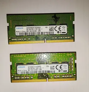 2x 4GB DDR4 RAM Sanduna