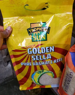 Tropical Sun Golden Sella Basmati Rice - 4 Cartons