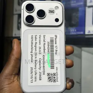 Apple iPhone 17 Pro 256GB Silver (Amfani da aka yi a UK)