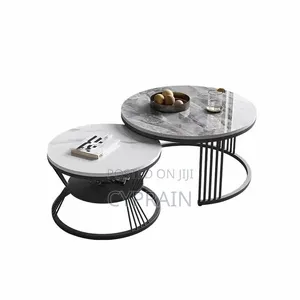 Home Interiors 2-in-1 Marble Center Table